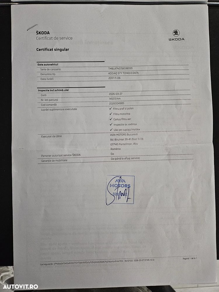 Skoda Kodiaq 2.0 TDI 4X4 DSG Style - 27