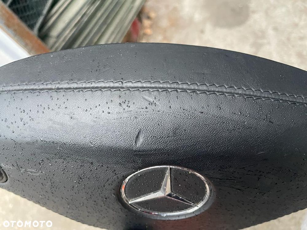 poduszka airbag kierowca mercedes w216 w221 skora - 2