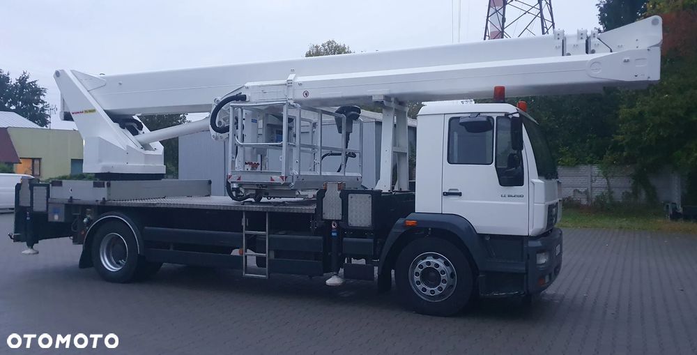 MAN LE 18.280 - 45 m WUMAG Elevant Palfinger WT 450 Podnośnik koszowy zwyżka Ruthmann - 4