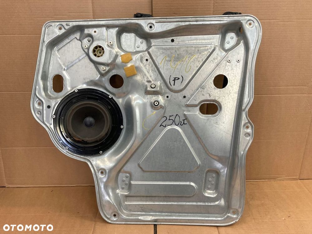 VW T5 MULTIVAN TRANSPORTER 03- PODNOŚNIK MECHANIZM SZYBY PRAWY ORYGINAŁ - 1