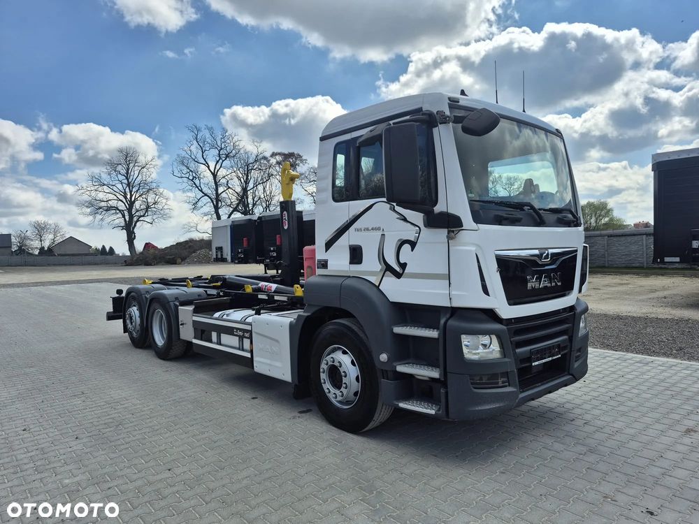 MAN TGS 26.460 / HAKOWIEC/ HYVA / OŚ SKRETKA - 28