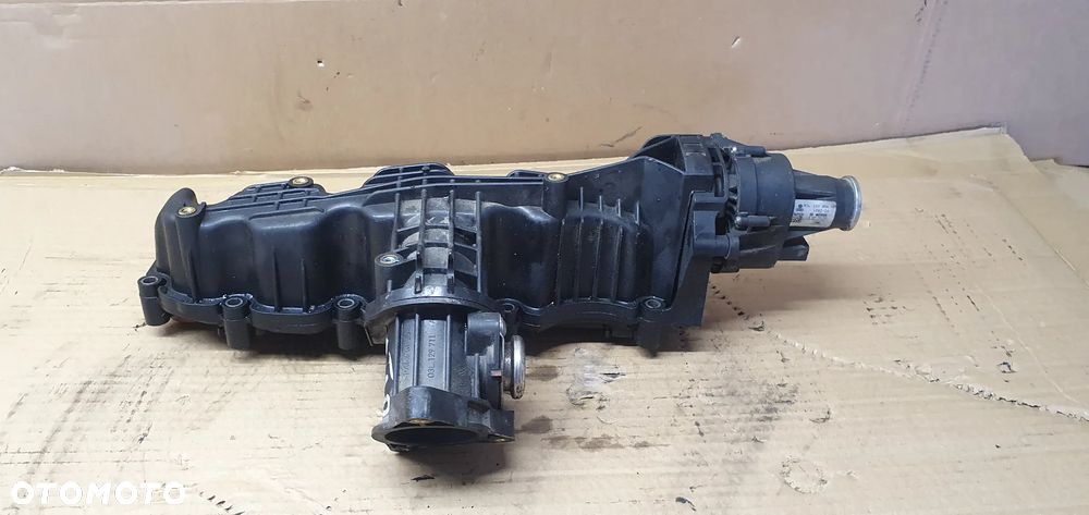 Kolektor ssący nastawnik klap VW Golf VI 6 Plus 1.6 TDI 03L129086A 03L129711AQ - 2