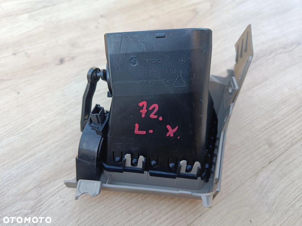 MERCEDES W211 KRATKA NAWIEWU LEWA PRAWA BEŻOWA BANAN - 12