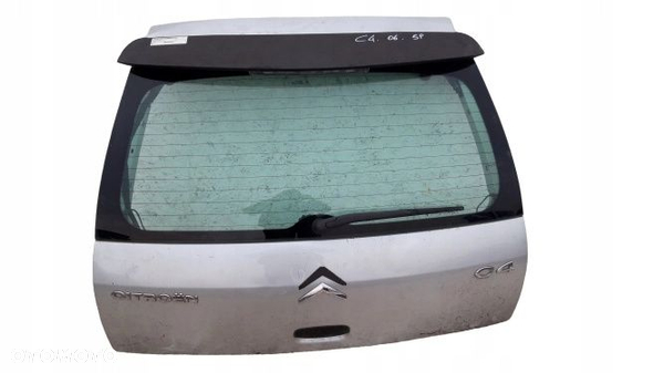 KLAPA TYŁ TYLNA BAgażnika citroen c4