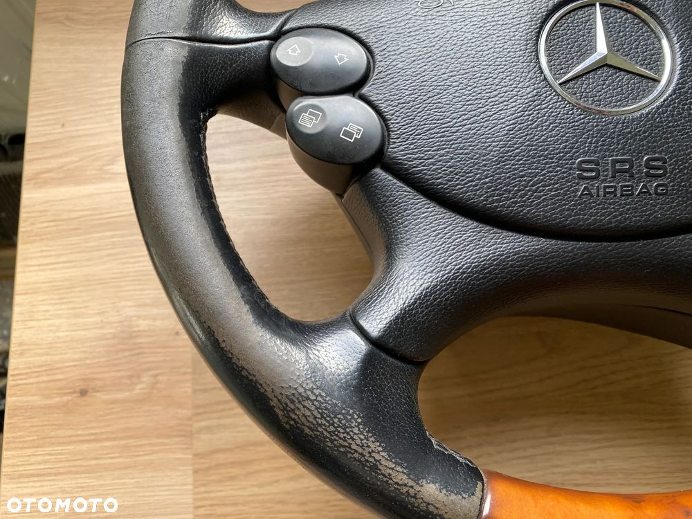 KIEROWNICA  MULTIFUNKCJA MULTI MERCEDES E55 W211 AMG CLA - 5
