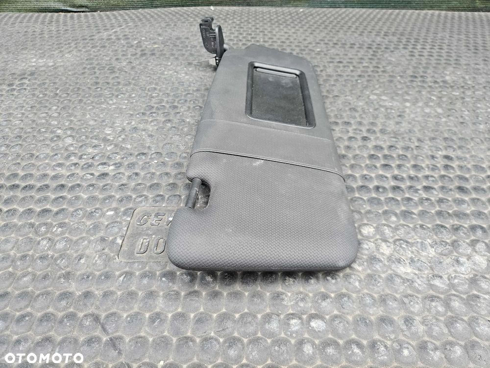 Daszek Słonecznik 8K0857551 8K0857552 Czarne S-Line Oslona Przeciwsloneczna Haczyk Lewa Prawa AUDI A4 B8 - 35