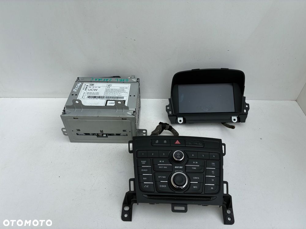 OPEL ZAFIRA C  7612034346  RADIO CD DVD NAVI PANEL EKRAN KARTA EU 2013/2014 - 1