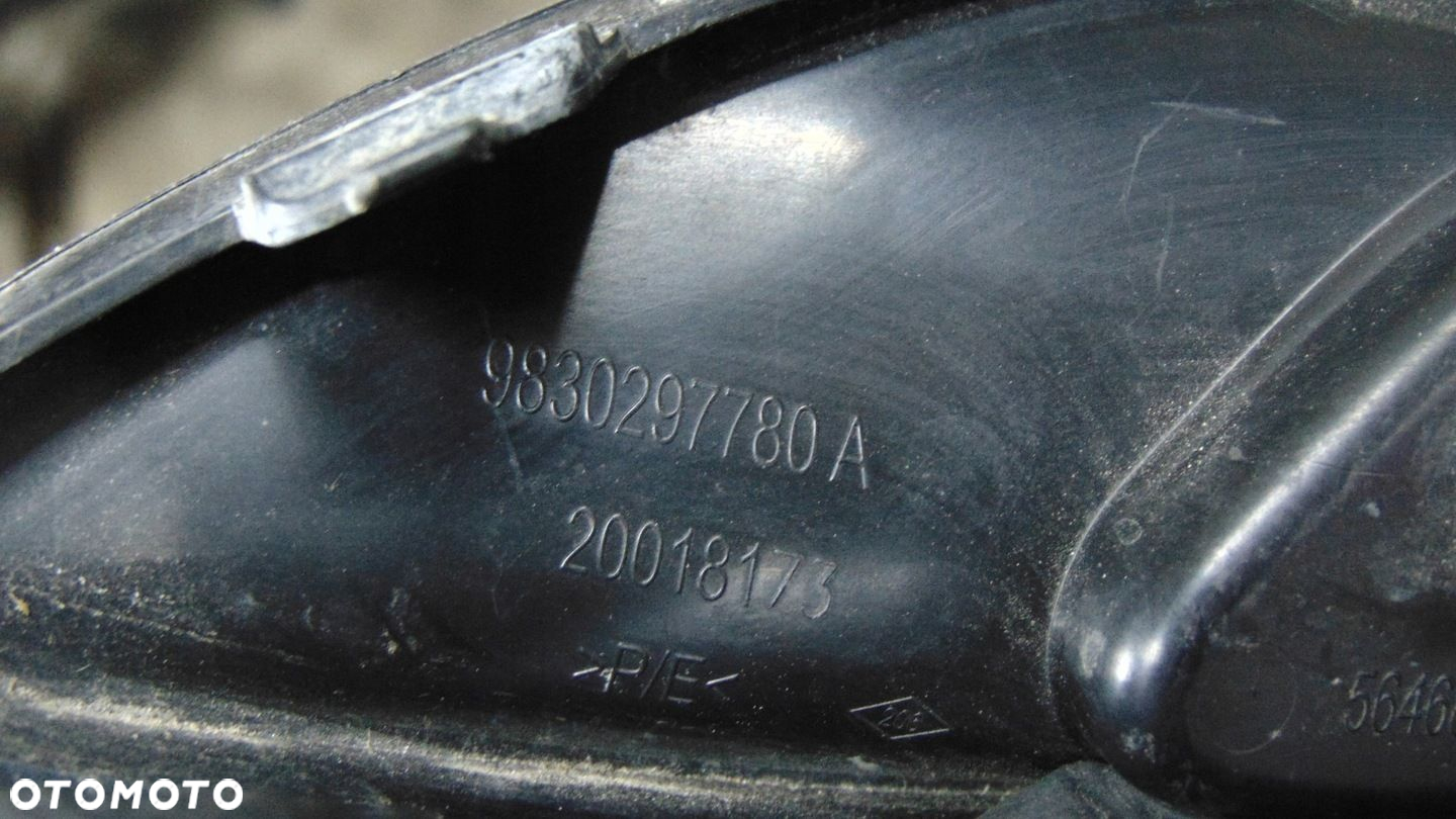 ODBLASK RAMKA ZDERZAKA TYŁ LEWY OPEL CORSA F 9830297780 - 3
