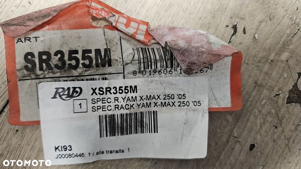 Stelaż pod kufer centralny Givi SR355M Yamaha X-Max 250 - 13