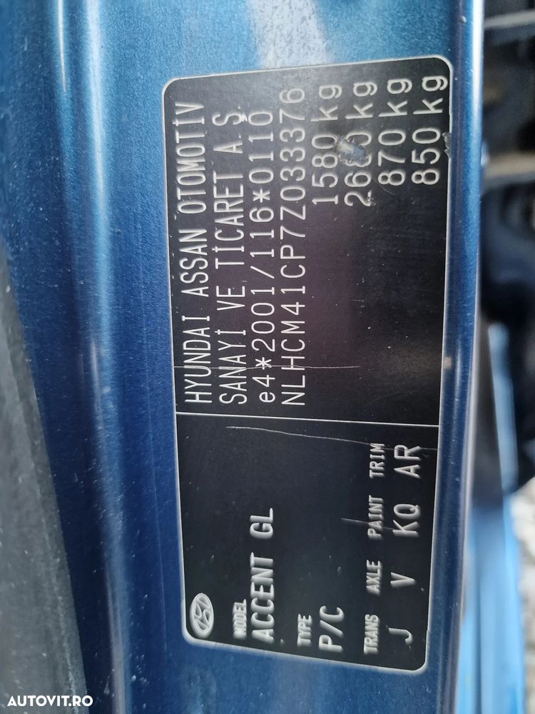 Hyundai Accent MC 1.6 DOHC 4DR GLS PREMIUM - 13