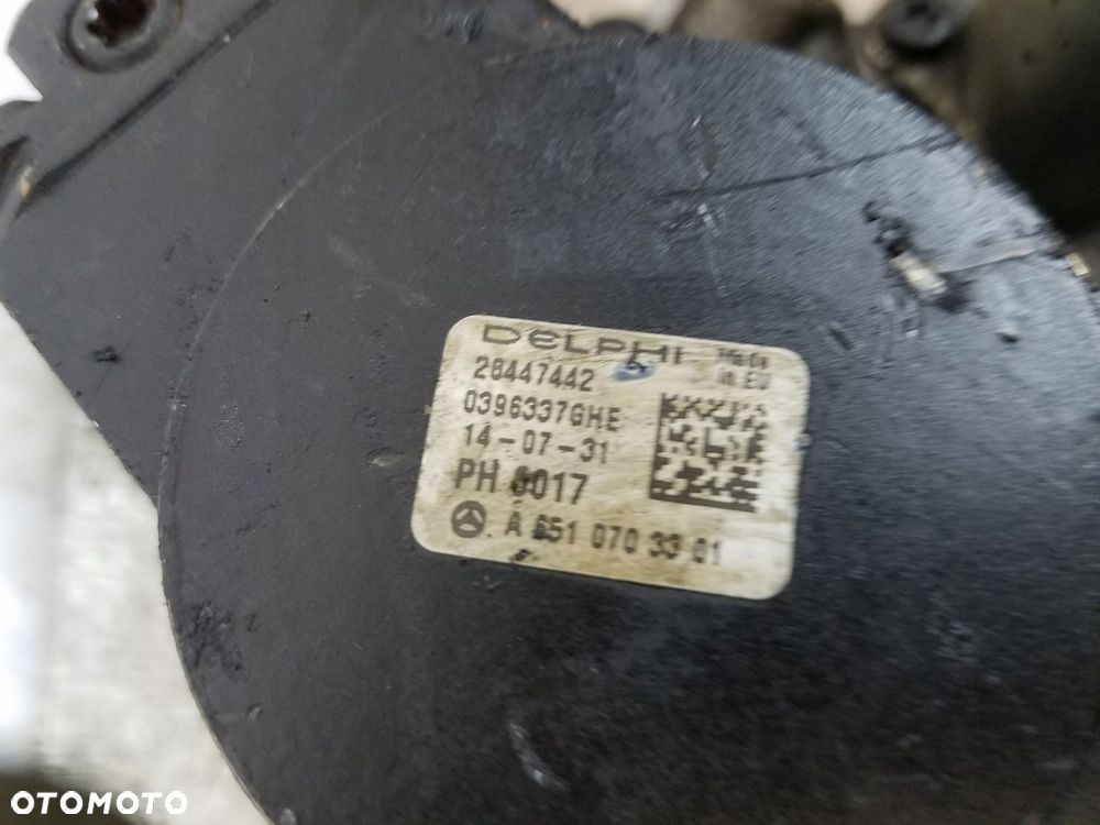 pompa wtryskowa mercedes-benz c-klasa w205 2.2 cdi a6510703301 - 3