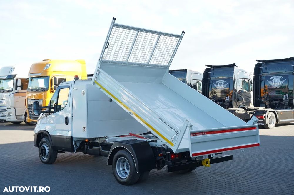 Iveco DAILY 70-180 / BASCULATOR SPATE 2.8 M / MTA: 7.0 T / BLOCARE PUNȚI / DUBLU / HI-MATIC - 5