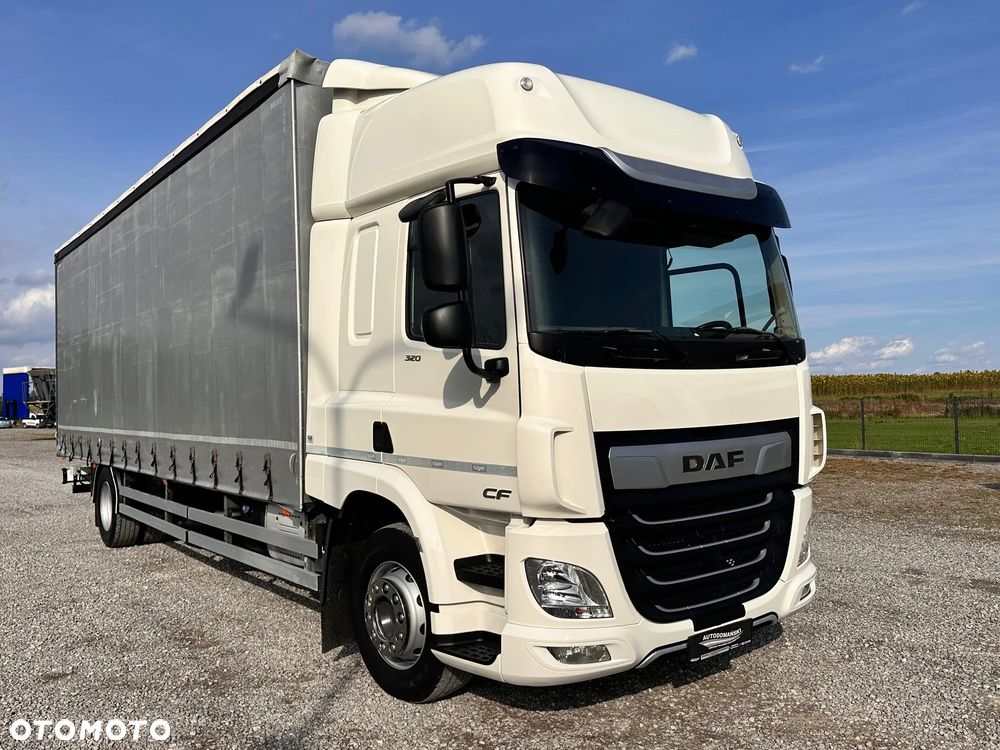 DAF / CF / 320 / E 6 / FIRANKA / 21 PALETY / DŁ.8,5 M / ŁAD. 8755 KG