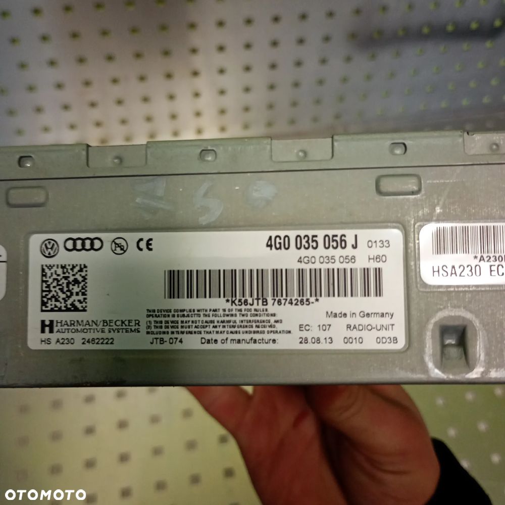 Radio 4G0035056J - 3