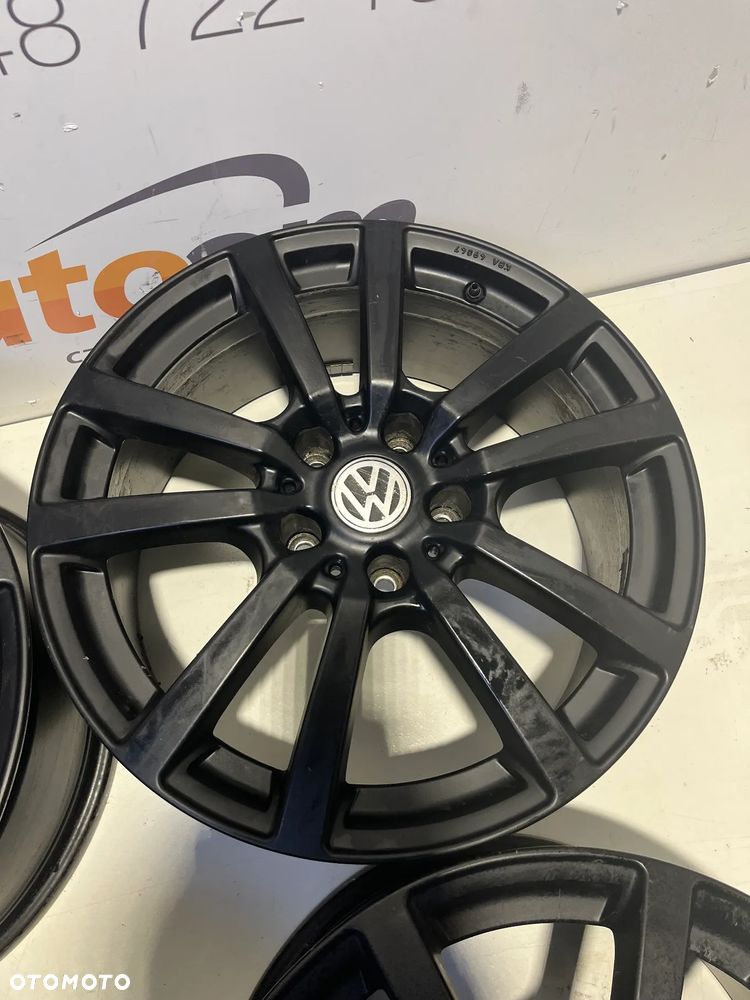 2X FELGI VW AMAROK 5x120 Średnica: 18″ Szerokość: 8″ Odsadzenie ET: 50 RC25-808  Schwarz Klar Matt - 3