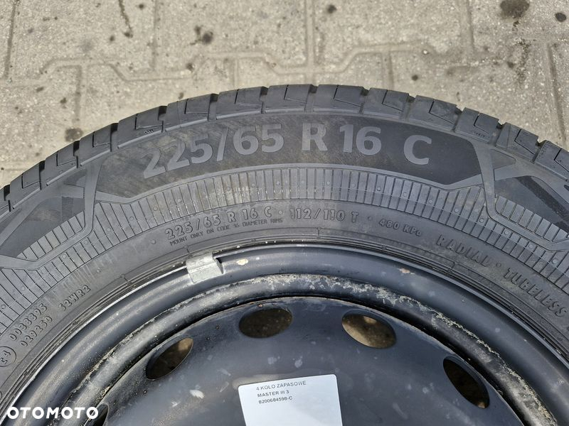 MASTER III MOVANO B KOŁO ZAPASOWE 16' 5x130 ET66 6,5J 225/65/R16C 820068684598-C - 4