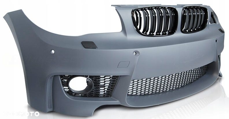 Zderzak Przod kp Kratki Tuning Sport M-pakiet look 1M Bmw 1 e81 e82 e83 e84 - 2