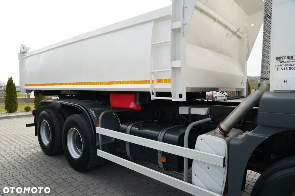 MAN TGS 26.360 / 6X4 / 2 STRONNA WYWROTKA / HYDROBURTA / BORDMATIC MANUAL - 19