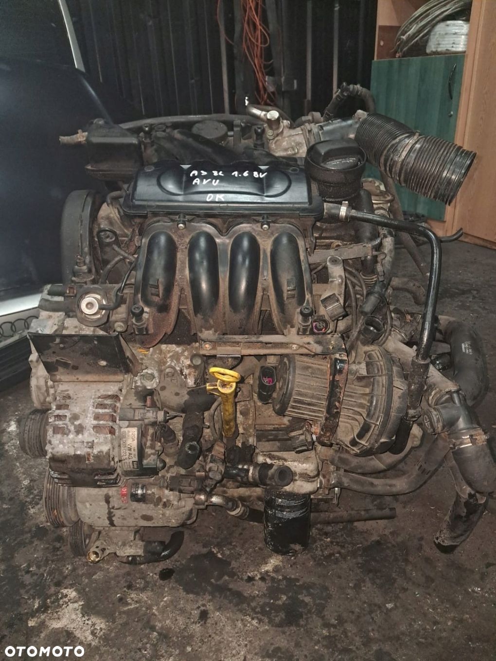 SILNIK AUDI A3 8L 1.6 8V AVU - 1