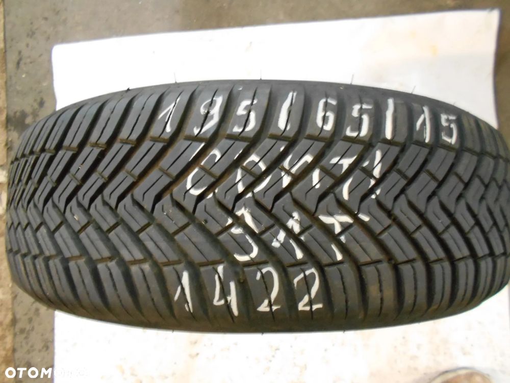 OPONA POJEDYNKA 195/65R15 CONTINENTAL ALL SEASON CONTACT DOT 1422 8MM - 1