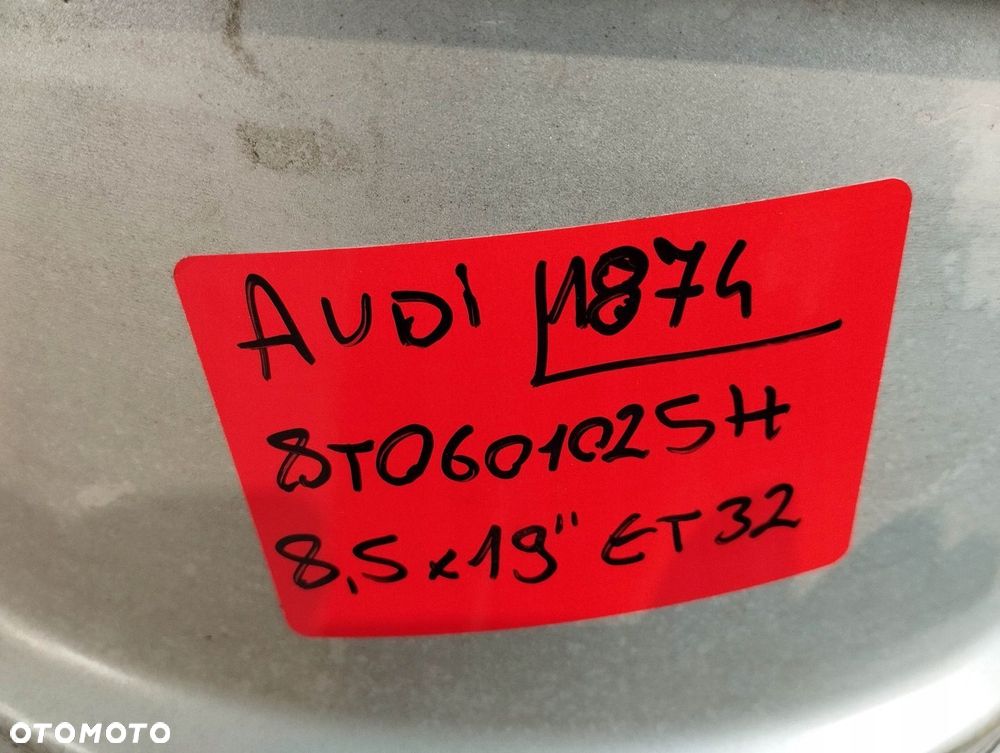 FELGA AUDI 5X112 8,5 X 19 ET 32 8T0601025 H 1SZT A5 - 3