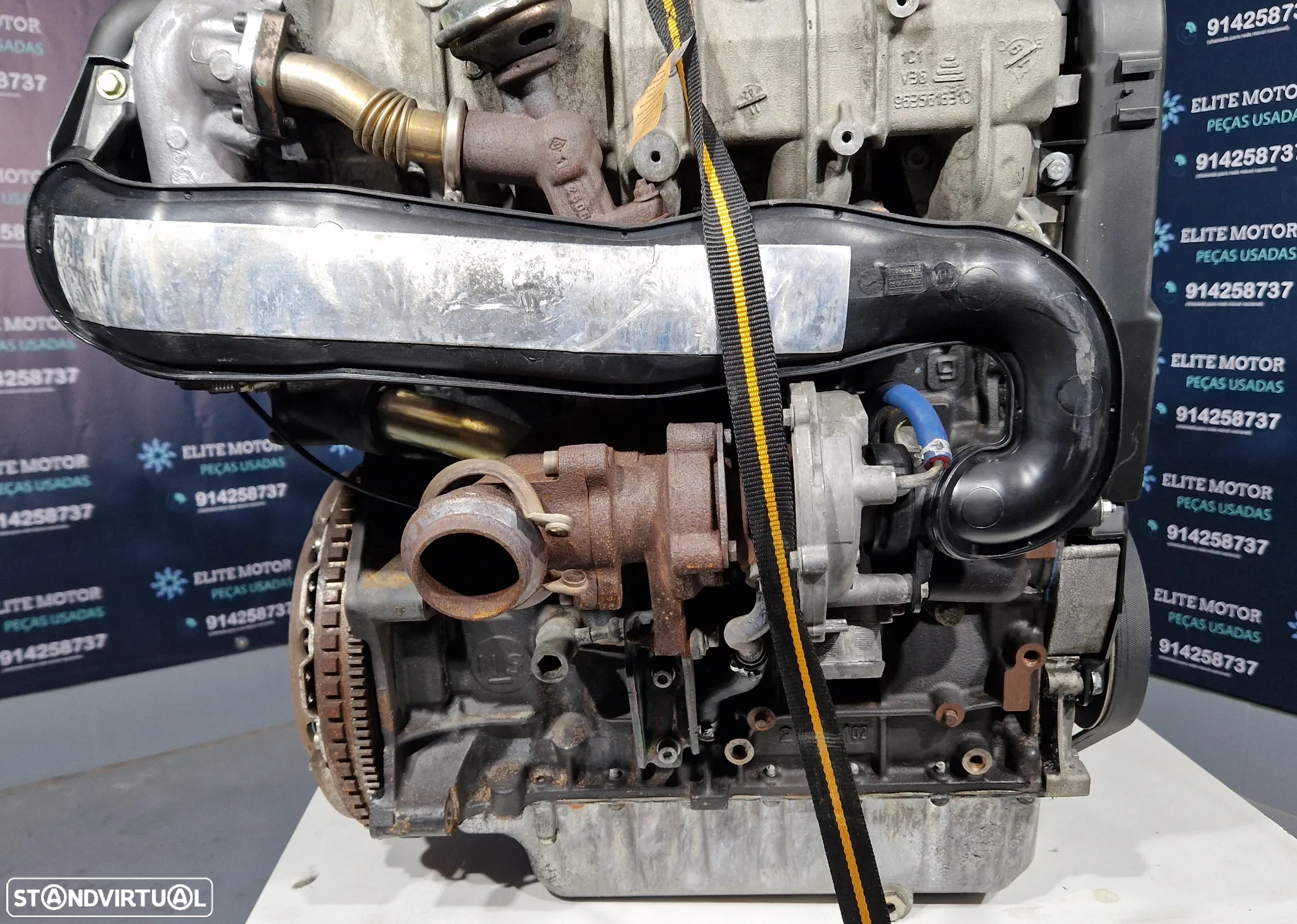 Motor usado RHY PEUGEOT PARTNER 2.0 HDI 90CV BOSCH BERLINGO XSARA 206 307 406 - 8