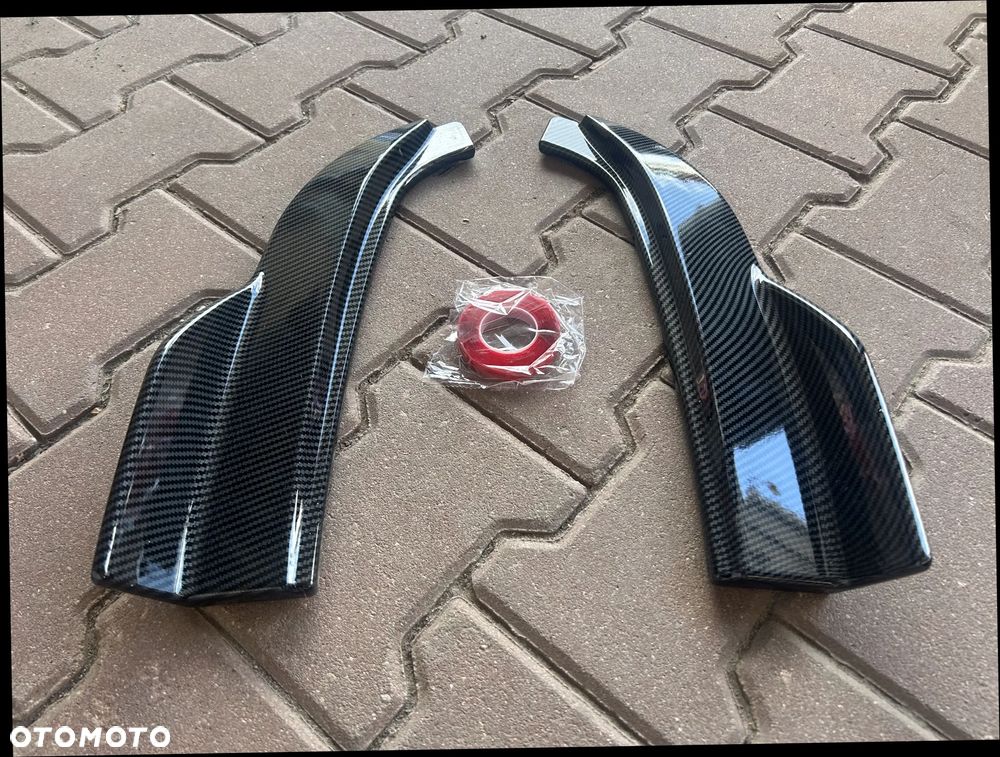 JEEP GRAND CHEROKEE SRT SRT8 WK2 2010-2020 SPOILER SPLITER SPLITTER DOKŁADKA DYFUZOR POD TYLNY ZDERZAK TYLNEGO ZDERZAKA TYŁ KARBON CARBON - 1