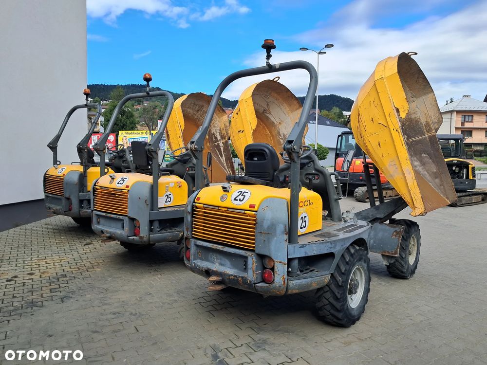 Wacker Neuson 4001s wozidło budowlane obrotowe 4 t tony hydrostat/automat oświetlenie obrót + kiper silnik Yanmar 44 KM nowe opony przód ROPS 4x4 3 6 t ładowność D04-02 - 6