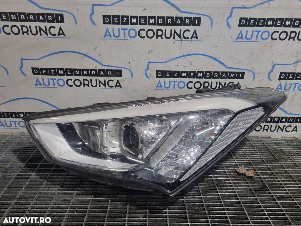 Far Stanga Hyundai Santa Fe 3 2012 - 2016 SUV 4 Usi (1193) Cu lupă - 1