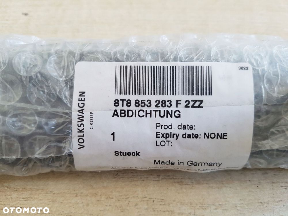 audi a5 b8 sportback listwa zgarniająca lewy przód chrom 8t8853283f 2zz - 2