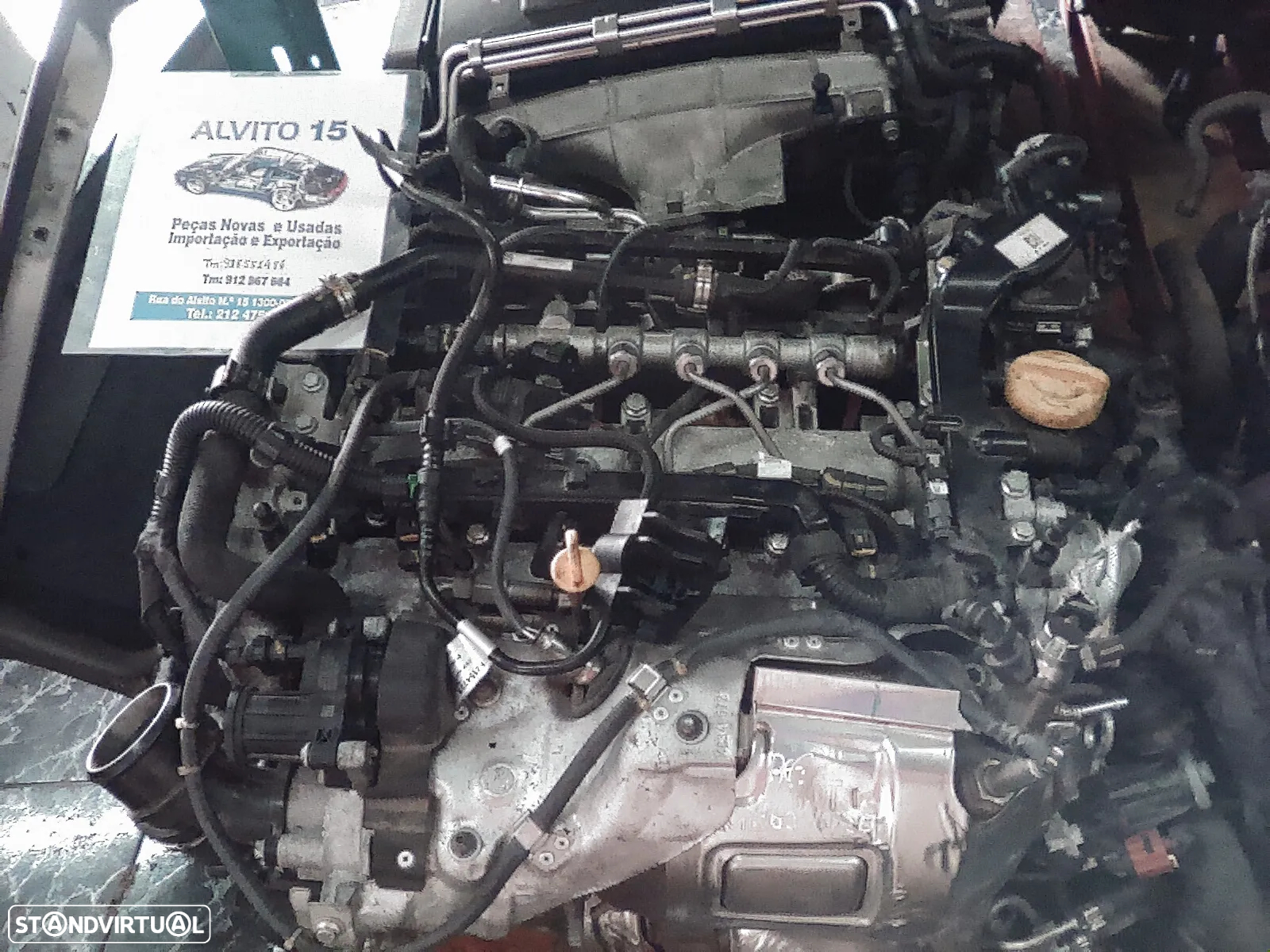 Motor Fiat 500X 1.6 16V 110 multijet 2021-... referência : 46346020 - 3