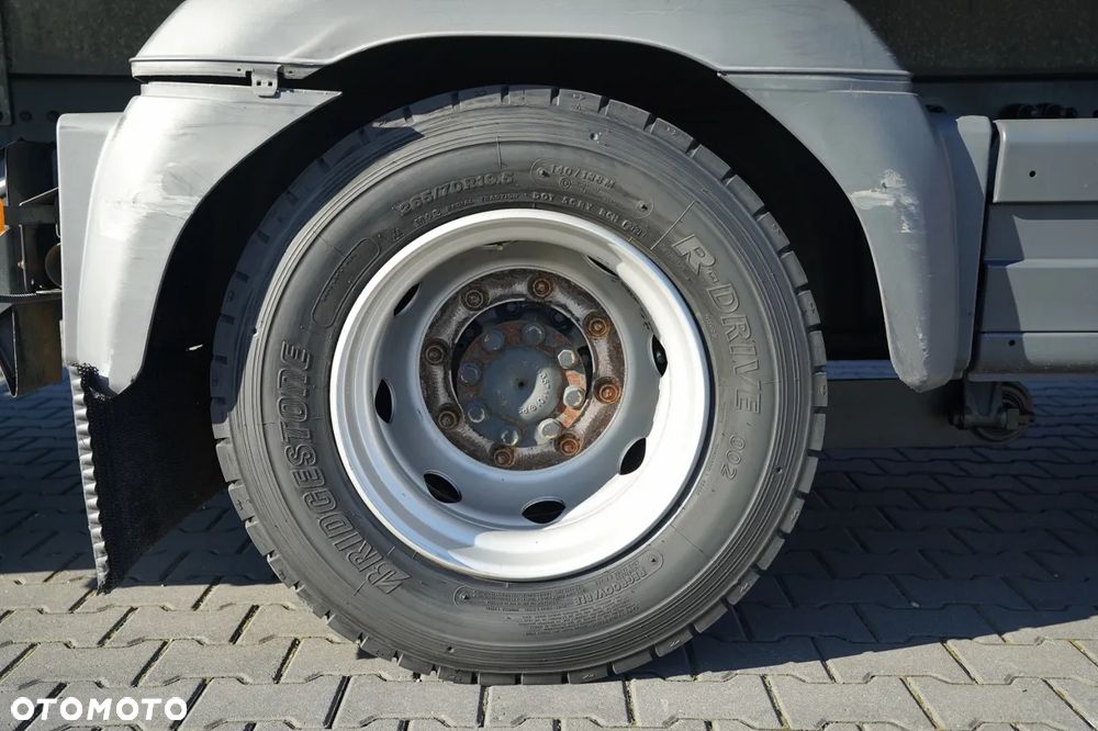 Mercedes-Benz ATEGO  1218 / 4X2 / KONTENER / WINDA DHOLLANDIA  - 1 500KG / ROLETA - 18