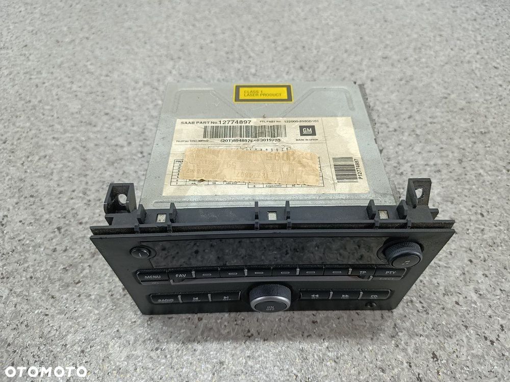 RADIO FABRYCZNE SAAB 9-3 II 12774897 GM - 4