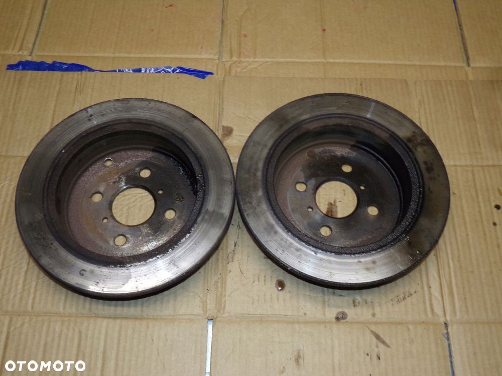 tarcze hamulcowe tył 265mm corolla verso 01-04r. - 2
