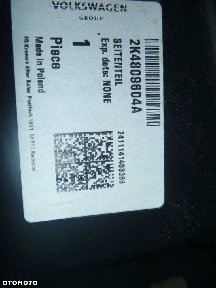 FORD TOURNEO CONNECT MK3 2023 PRÓG SŁUPEK POSZYCIE ORYGINAŁ 2K4809604A - 4
