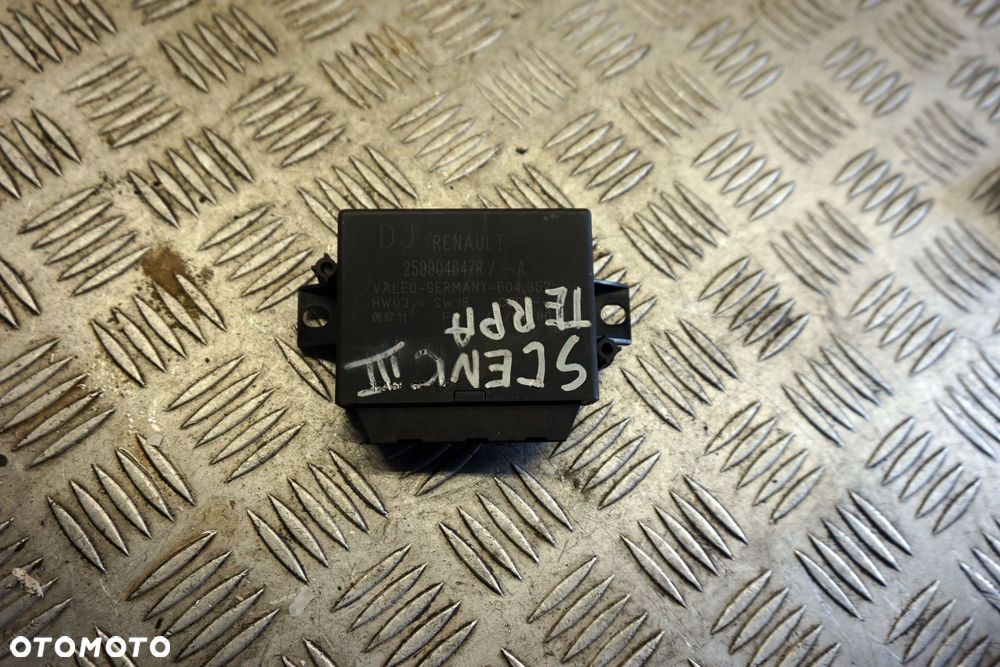 MODUŁ STEROWNIK PARKOWANIA PDC SCENIC III PH1 259904647R RENAULT 2009-2013 - 1