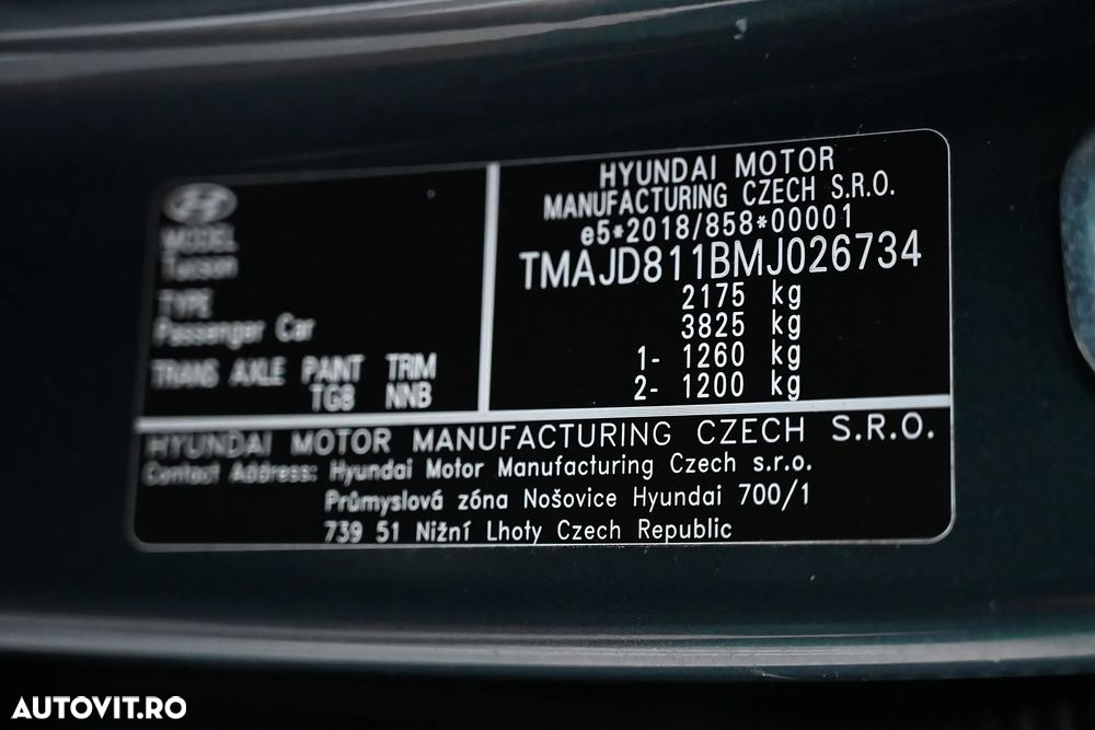 Hyundai Tucson 1.6 T-GDi HEV 2WD Prime - 25