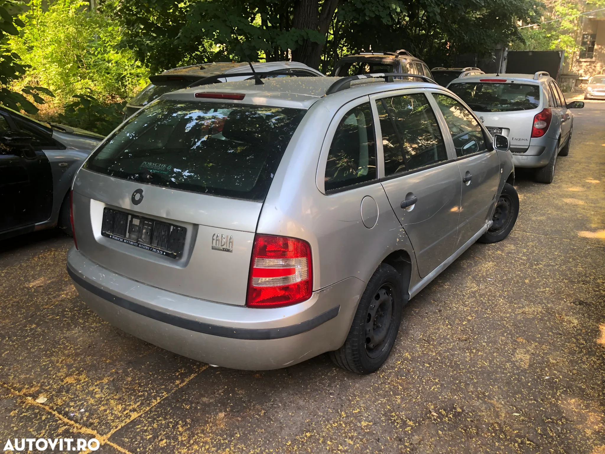 Dezmembrez Skoda Fabia 1 facelift gri argintiu 2006 TDI - 8