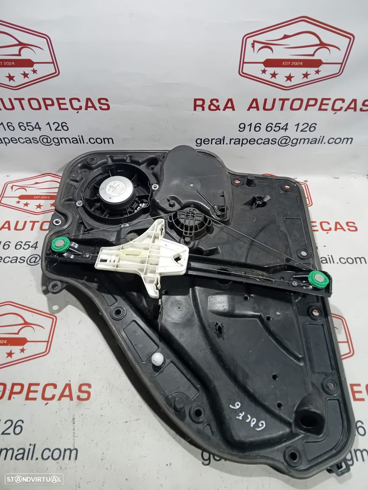 Elevador Trás Esquerdo VW Golf VI 6 5K4839755 5K4839461 Original - 4