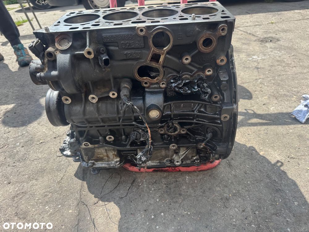 Volkswagen Touran 3 / DXP dół silnika blok wał korby komplet skoda audi 2.0 Tdi blok silnika dół silnika - 3