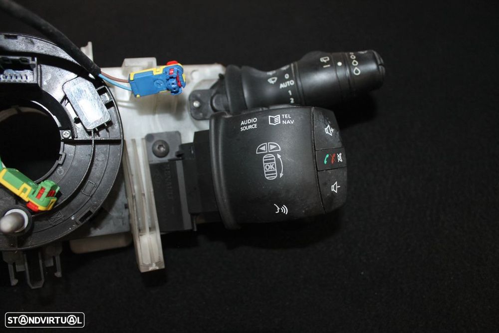 Fita Airbag com manete das Luzes,manete limpa para brisas e  limitador velocidade Renault Megane III - 3