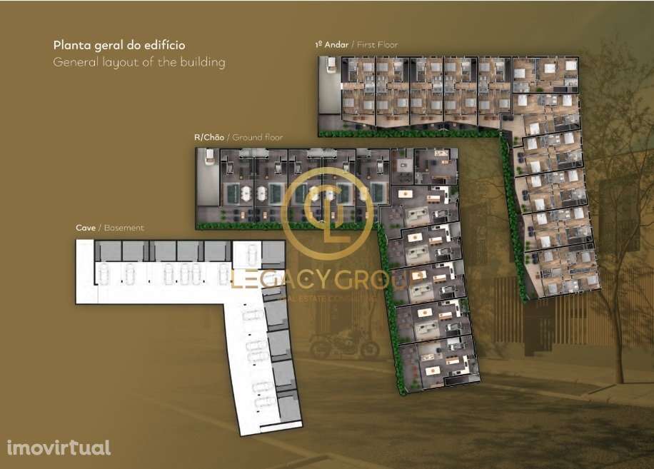 Elegância Contemporânea: Moradia T3 com Terraços e Jardim - Grande imagem: 5/13