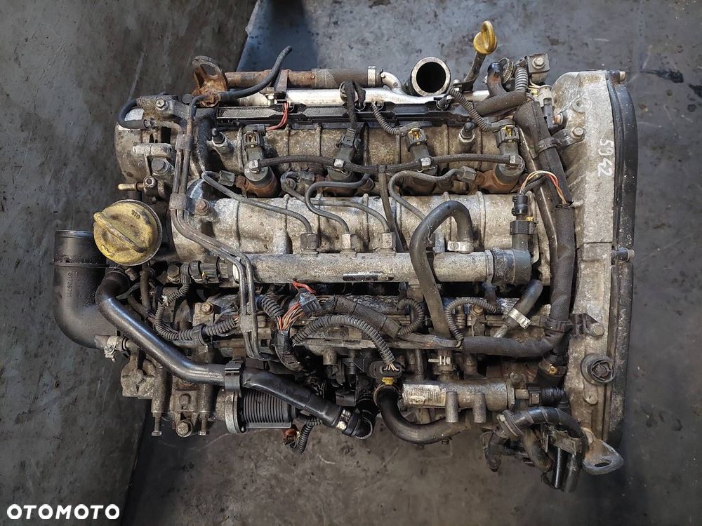 SILNIK DIESEL + POMPA WTRYSKI TURBO FIAT CROMA II 1.9 JTD 939A2000 - 9