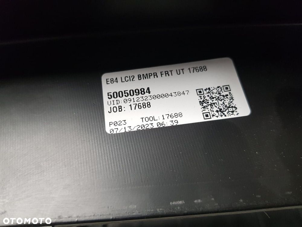 NOWY SPOILER ZDERZAKA BMW X1 E84 LCI 12-15 LIFT PRZEDNI PDC PRZÓD 7374051 - 7