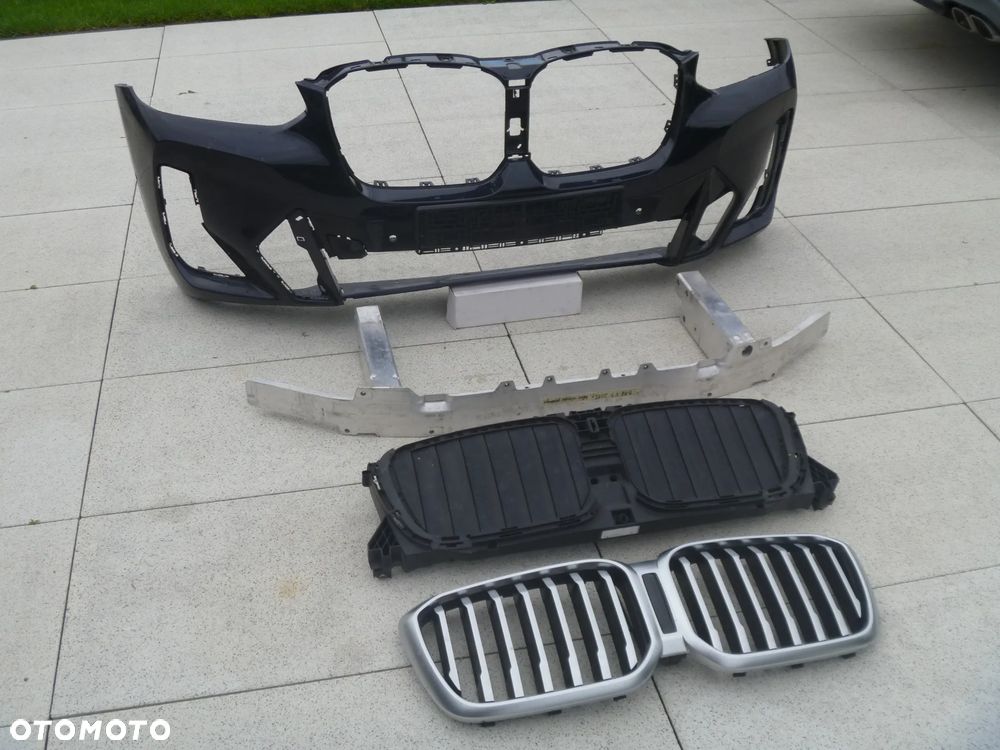 BMW X3 G01 X4 G02 LIFT LCI 2021- GRILL ATRAPA ZDERZAKA SATYNA 10627111 ŁADNY - 1