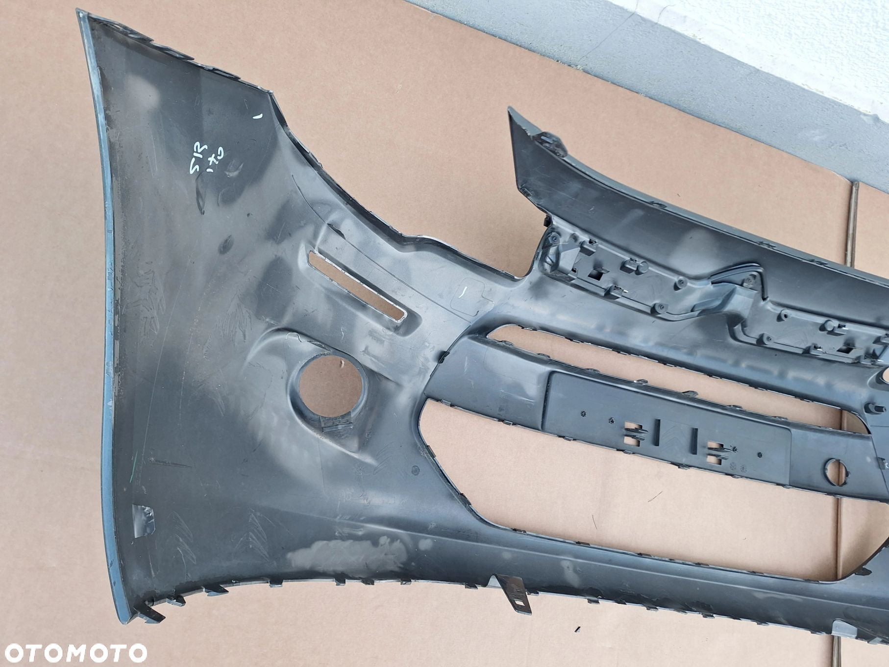 CITROEN C3 II LIFT 13-16 ZDERZAK PRZÓD PRZEDNI SZARY MET. ORYGINAŁ 9803500777 WYSYŁKA 24H - 11
