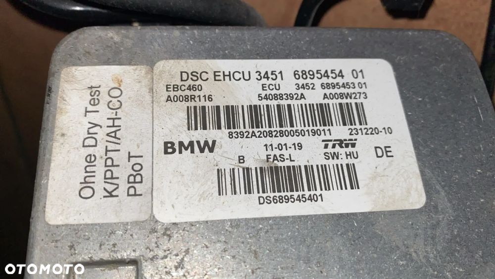 BMW G01 G02 POMPA STEROWNIK ABS 6895454 - 6