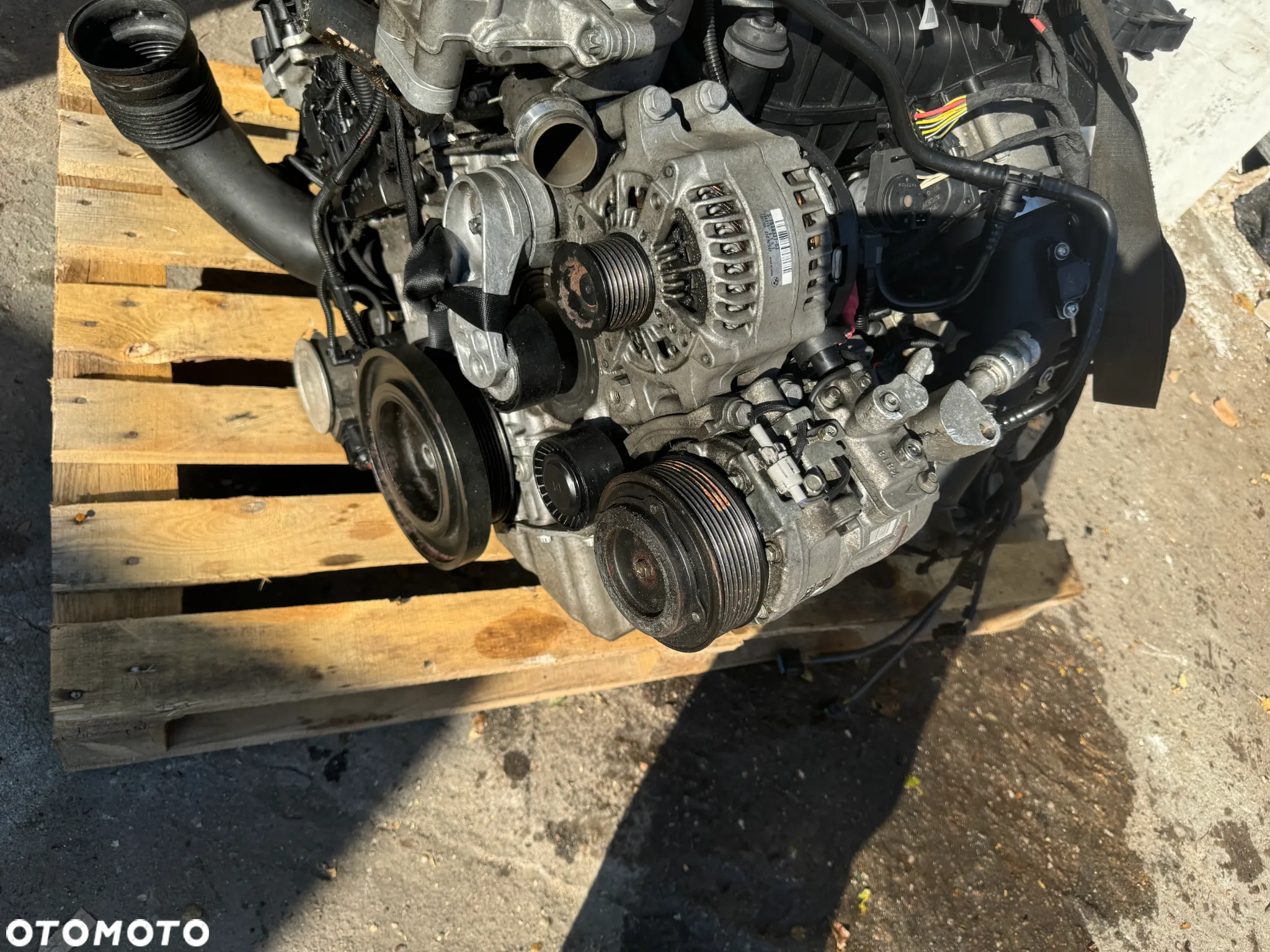 silnik n55b30a 3.0t bmw f20 235i kompletny 148 tys - 8
