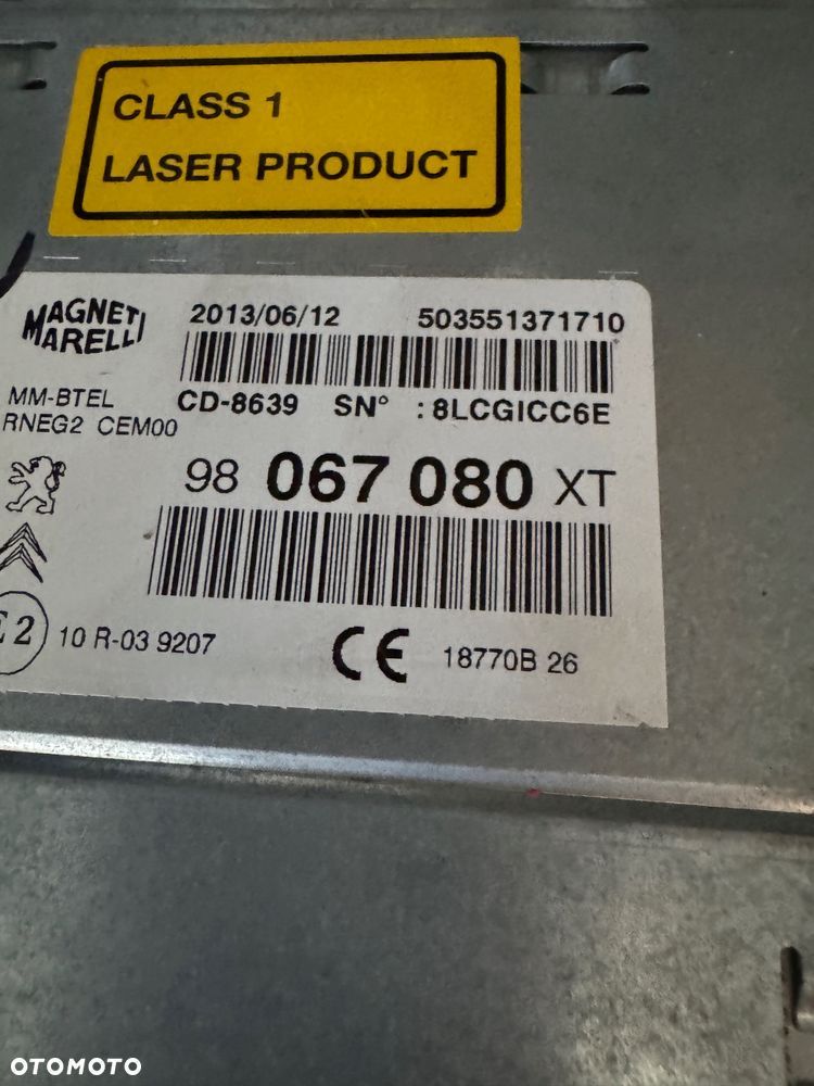 NAWIGACJA CITROEN PEUGEOT FIAT RT6 KAMERA 98039693xn 98034632xt 96785064ZD 98067080XT 98083777XT - 4