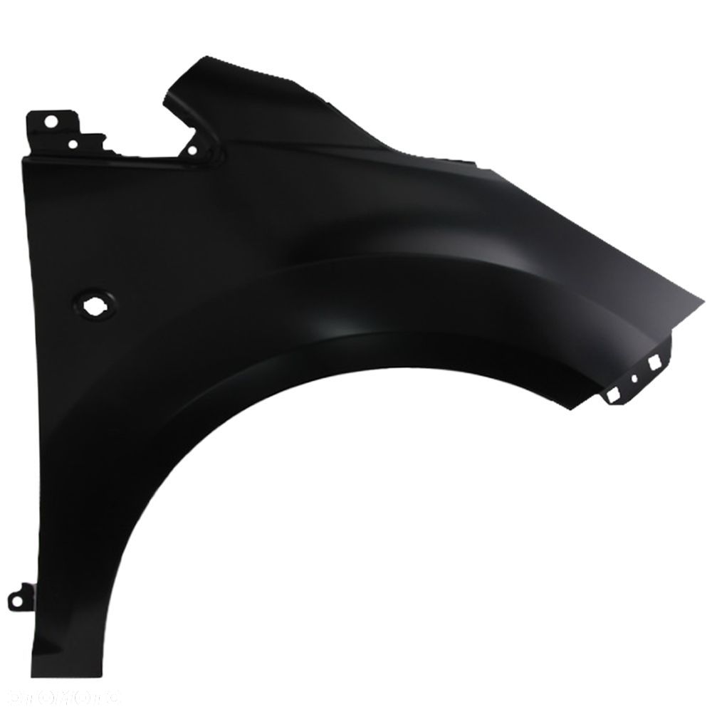 BLU Błotnik FORD KA II 2 9AZC prawy czarny 2008-2015 przód Panther Black - 2